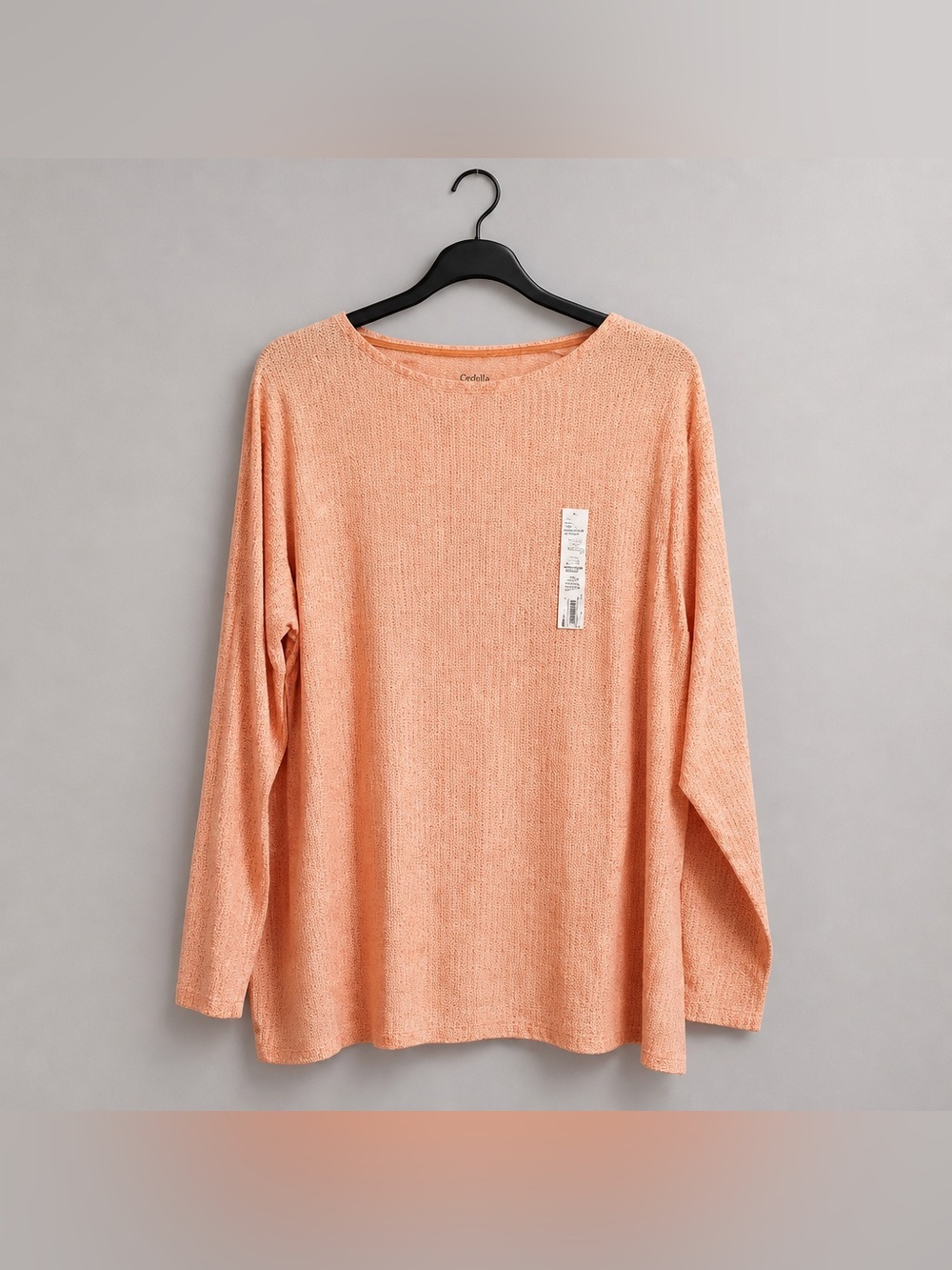 Croft & Barrow 3x Classic Crewneck Cotton Modern Print Long Sleeve Tee